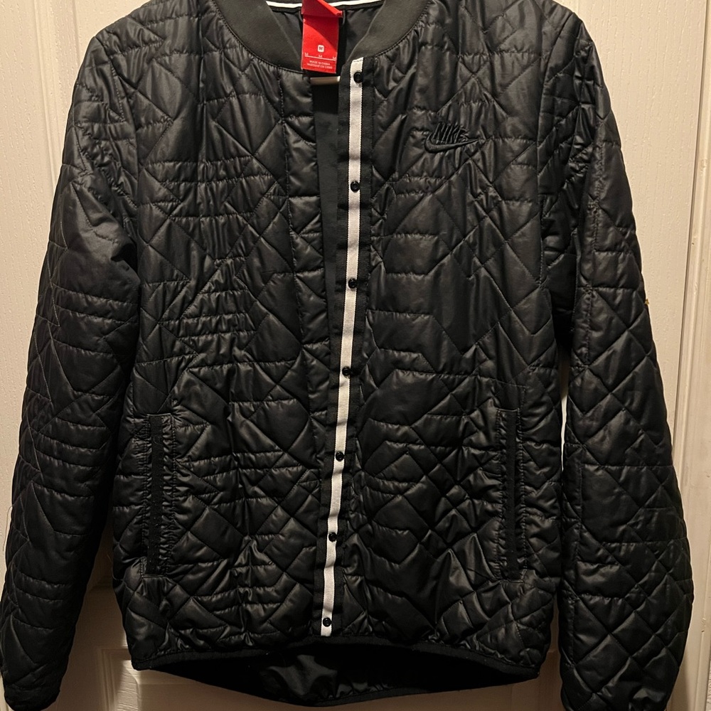 Nike womens bomber jacket size M